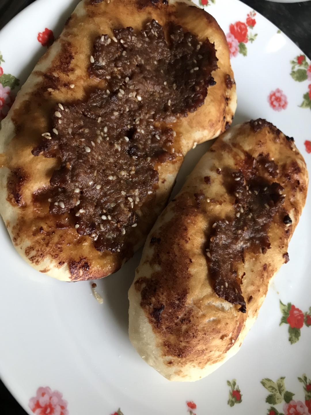 土掉渣烧饼（无辣版）