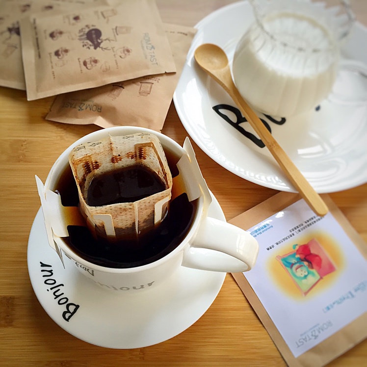 海龙女做的手冲挂耳咖啡