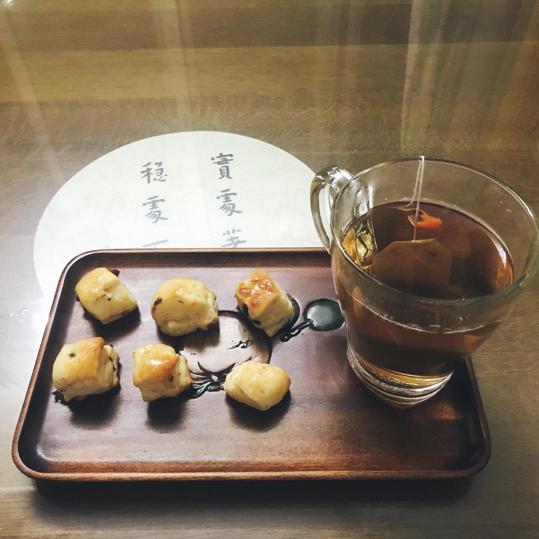 蔓越莓优格小面包块