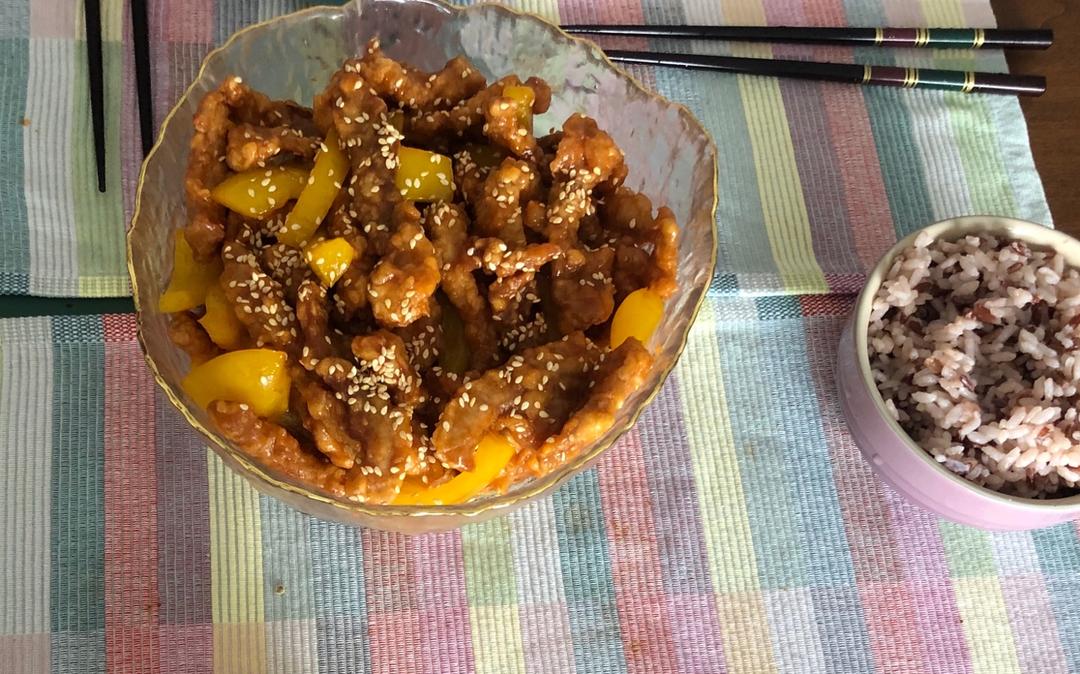 简单做法:糖醋里脊肉