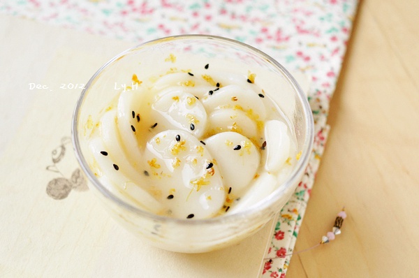 芝麻桂花糖年糕