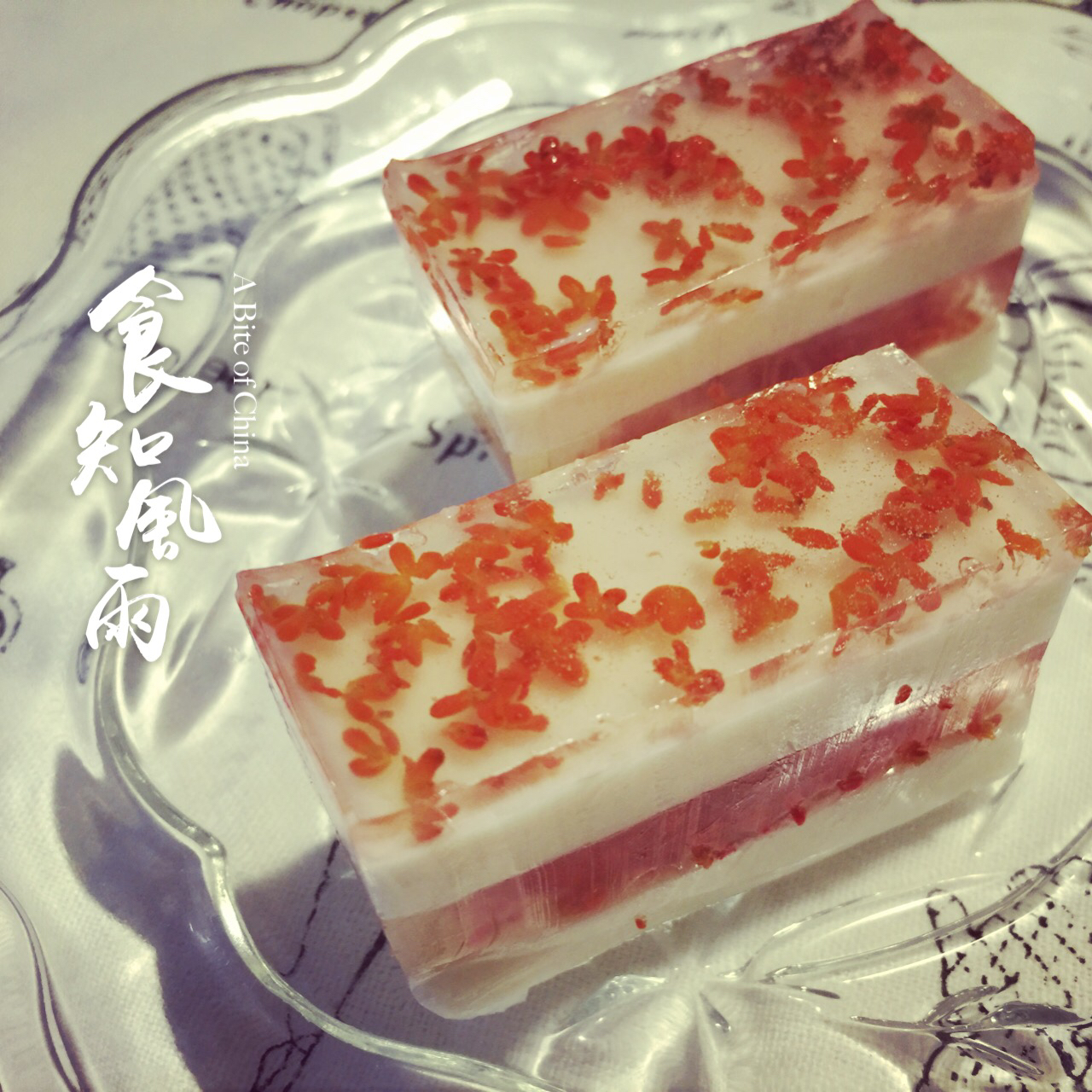 “会动的”椰汁桂花糕