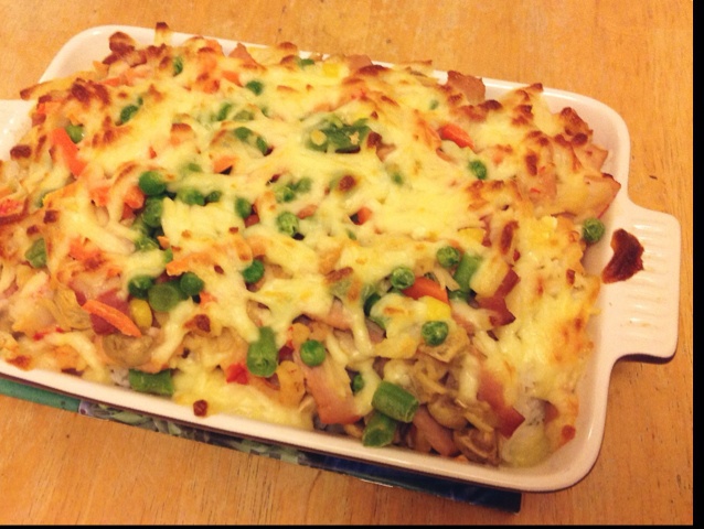 海鲜芝士焗饭