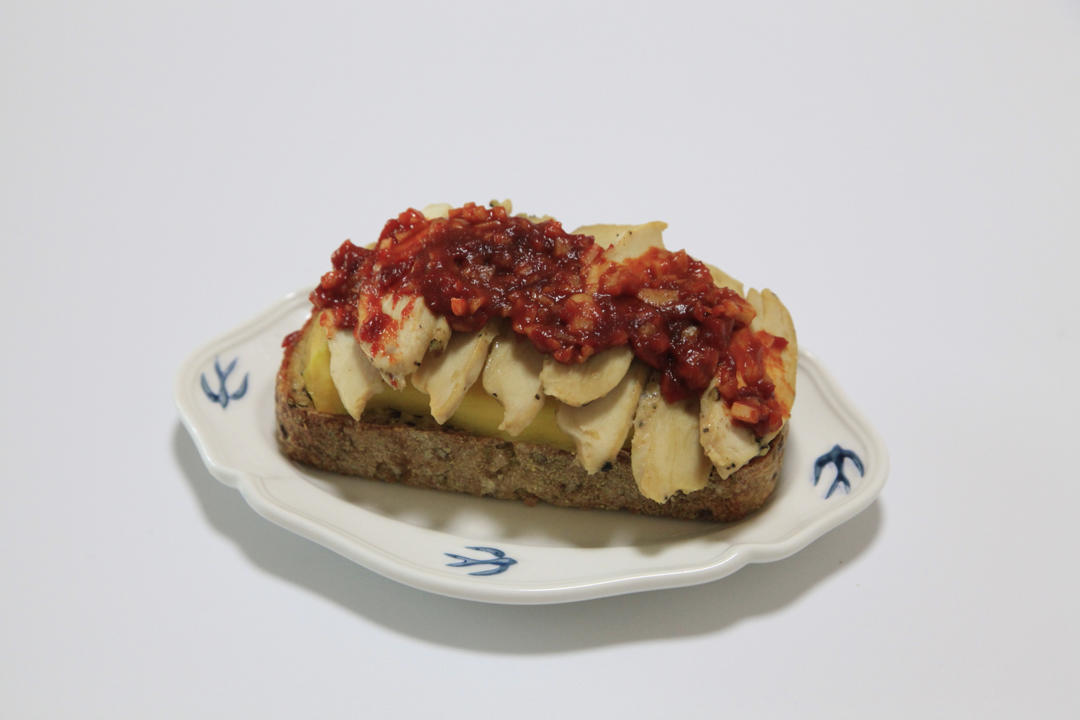 芒果甜辣鸡肉三明治or汉堡随便你【健康一手握】
