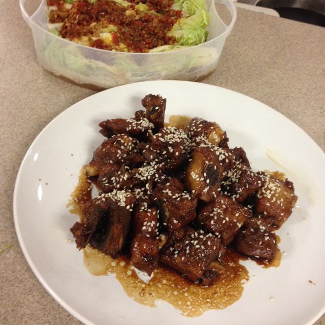 懒人版糖醋排骨