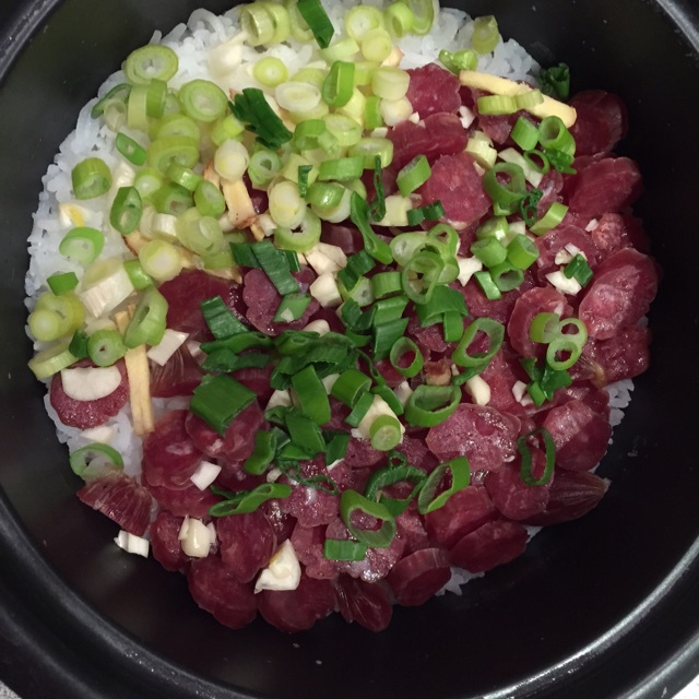 香肠煲仔饭