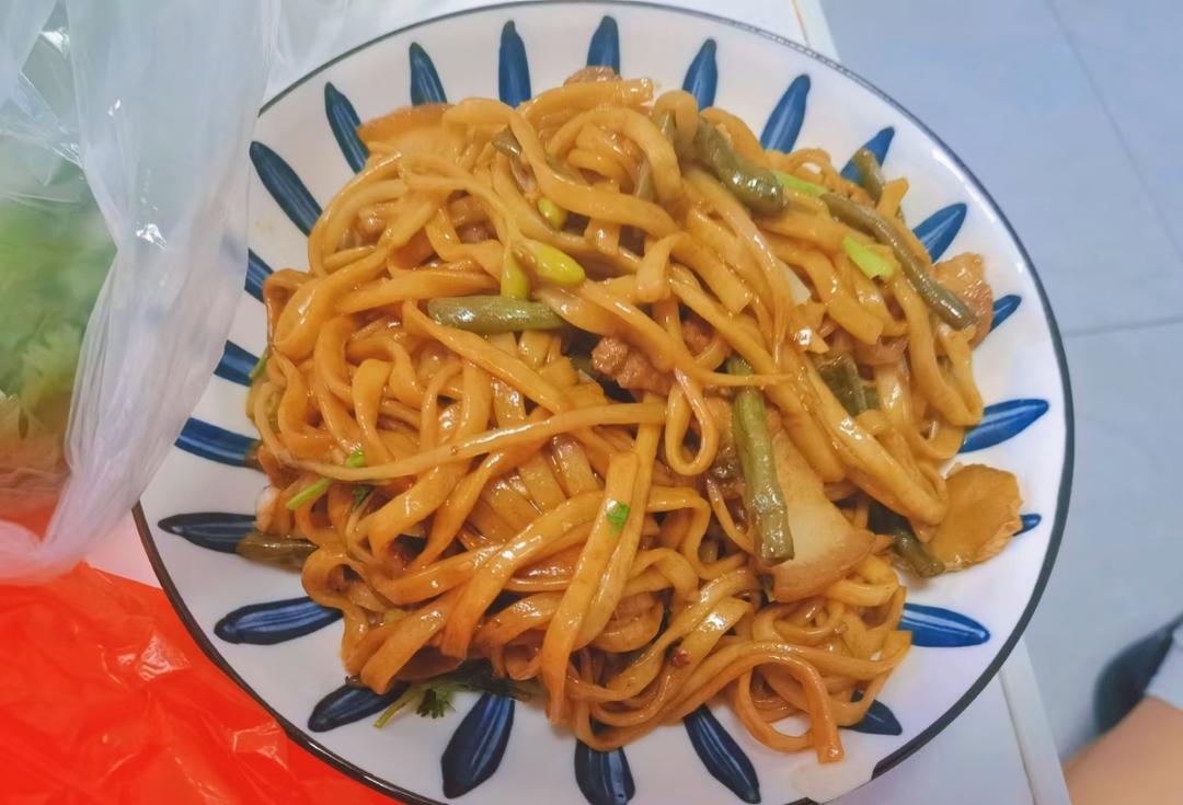 家庭版豆角焖面