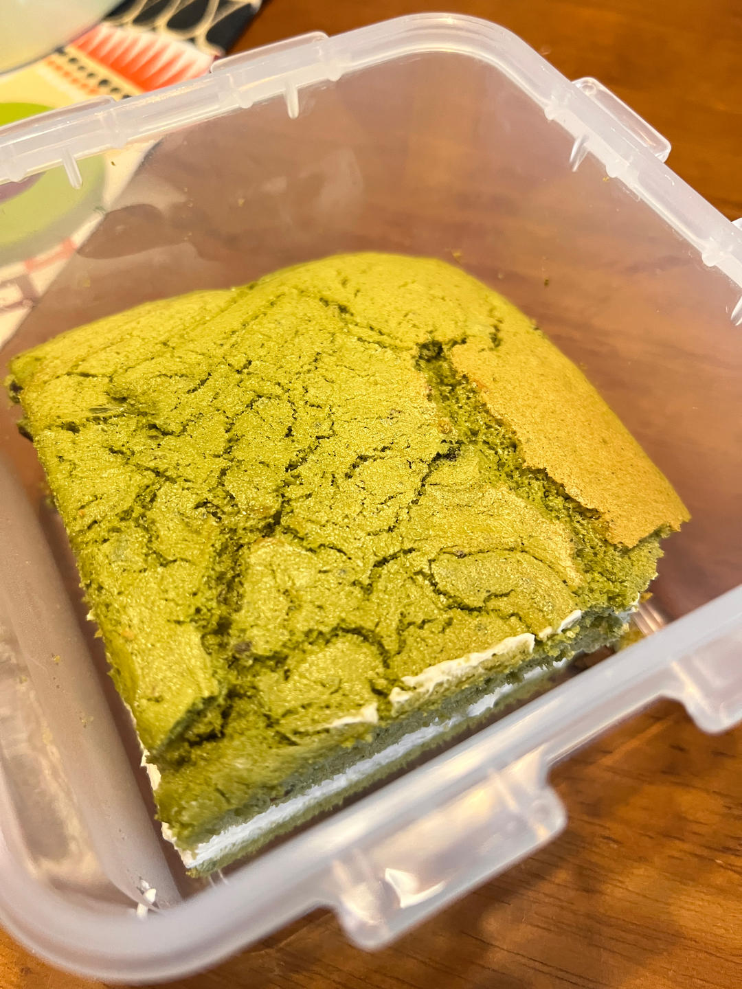 超高颜值的抹茶戚风蛋糕