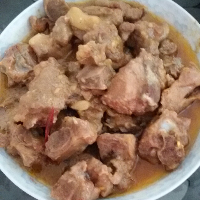 腐乳烧排骨