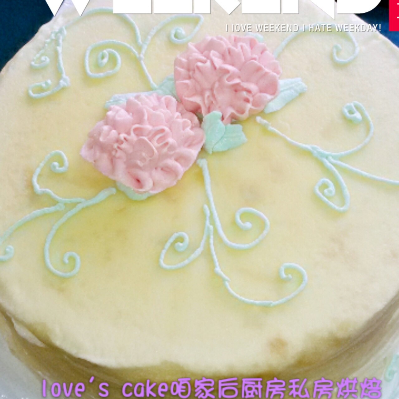 彩虹千层蛋糕 彩虹可丽饼(Mille Crepe Cake)
