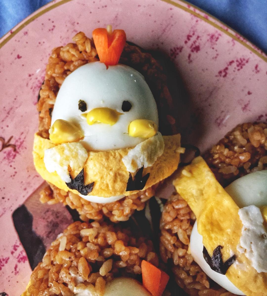 小鸡饭团