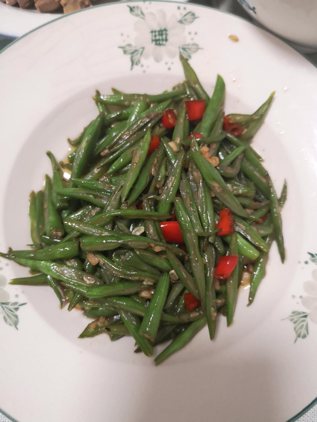 比肉好吃百倍无敌下饭素炒豆角丝