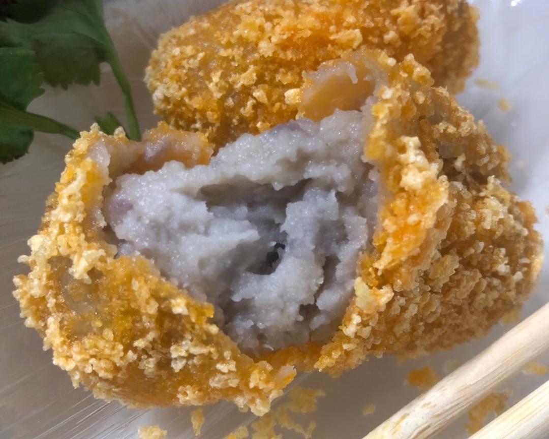 【潮汕小吃 •【香酥芋泥卷】的做法步骤图】蜡笔小妹1_下厨房