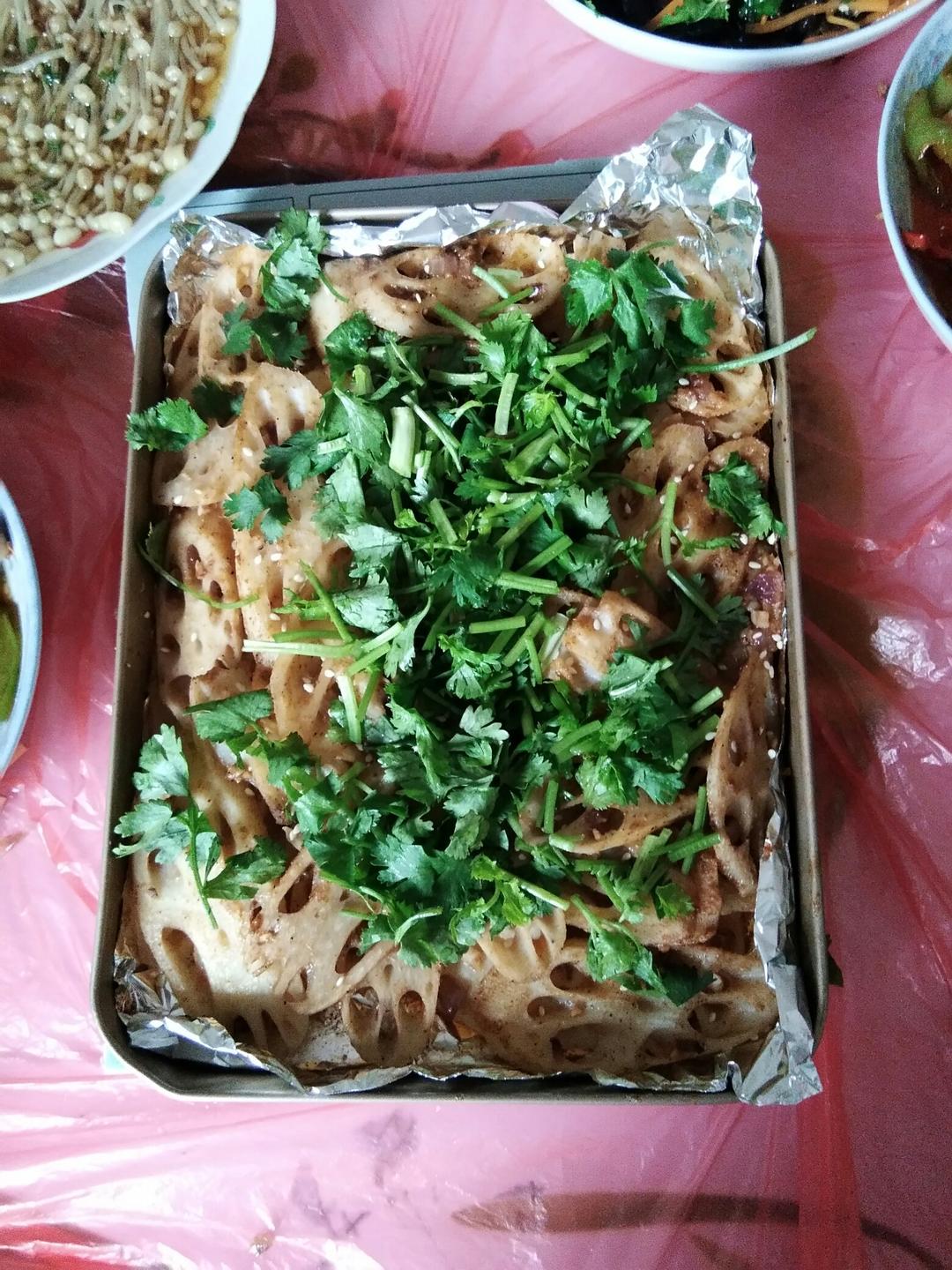 烤藕片