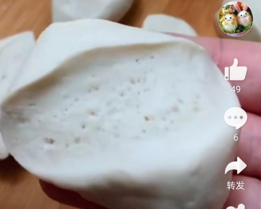 纯奶手撕吐司的做法 步骤1
