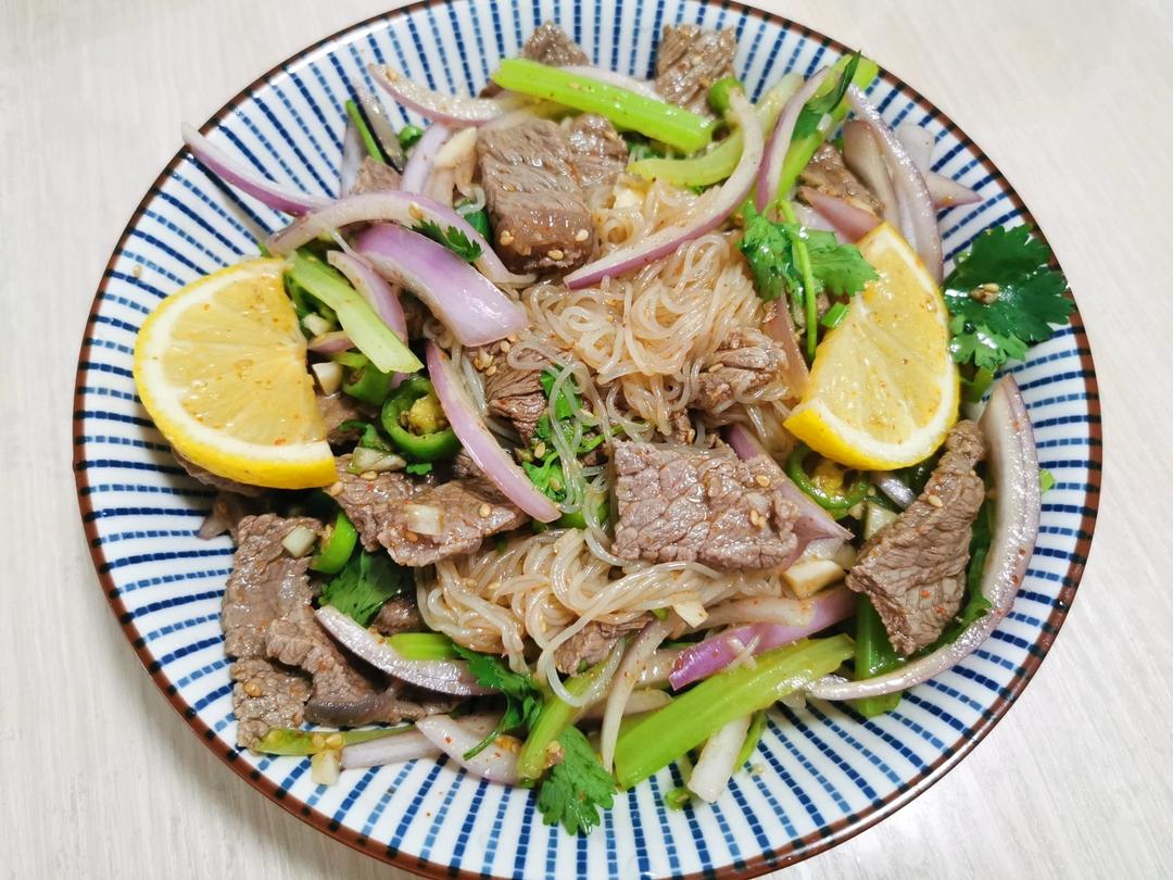 凉拌牛肉（超级下酒菜）