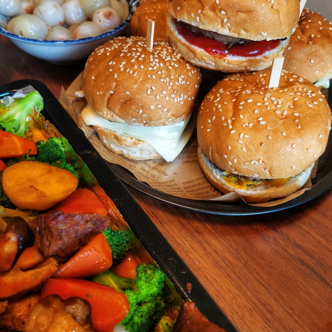 超详细汉堡牛肉饼｜附自制汉堡搭配#Healthymeals#减脂必撸16