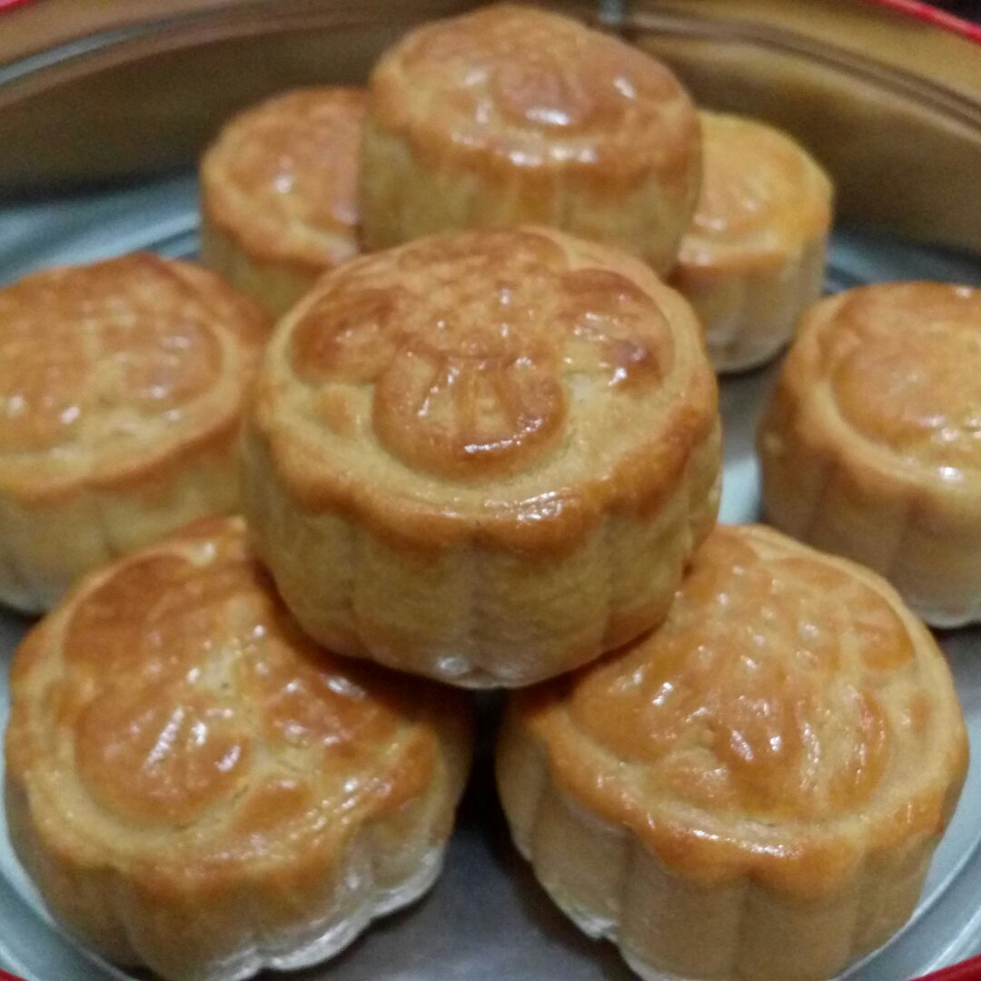 金沙奶黄月饼