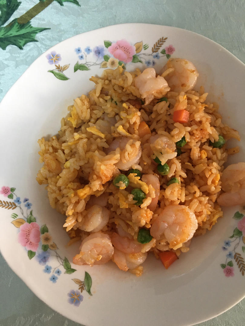 虾仁炒饭