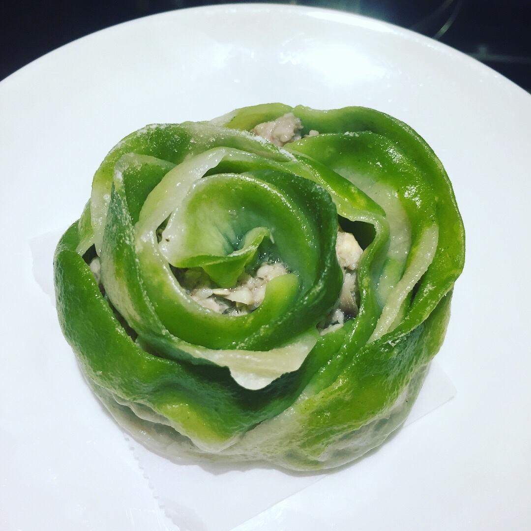 玫瑰花饺子
