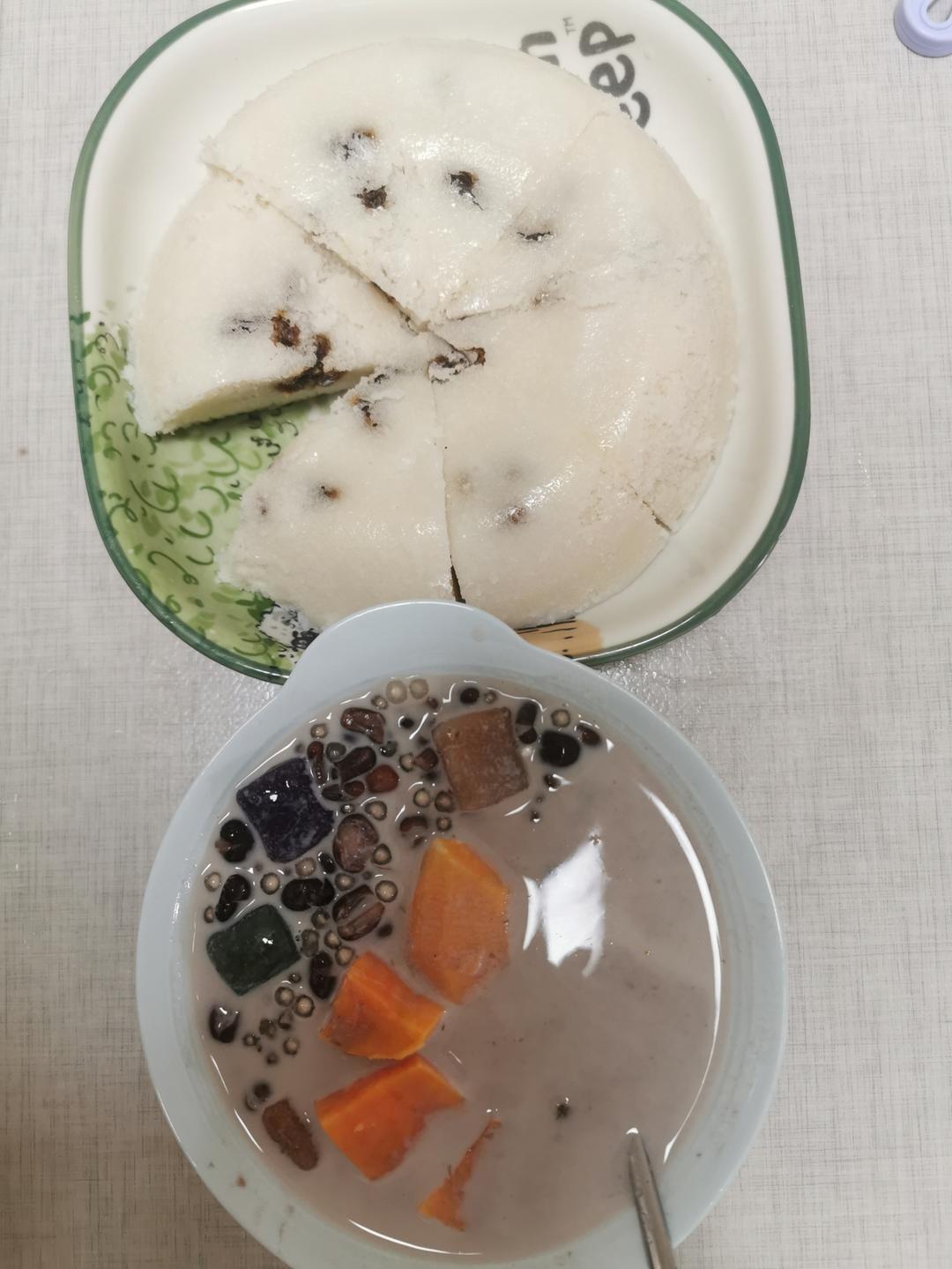 Q弹不粘牙的发糕（粘米粉➕低筋面粉版）