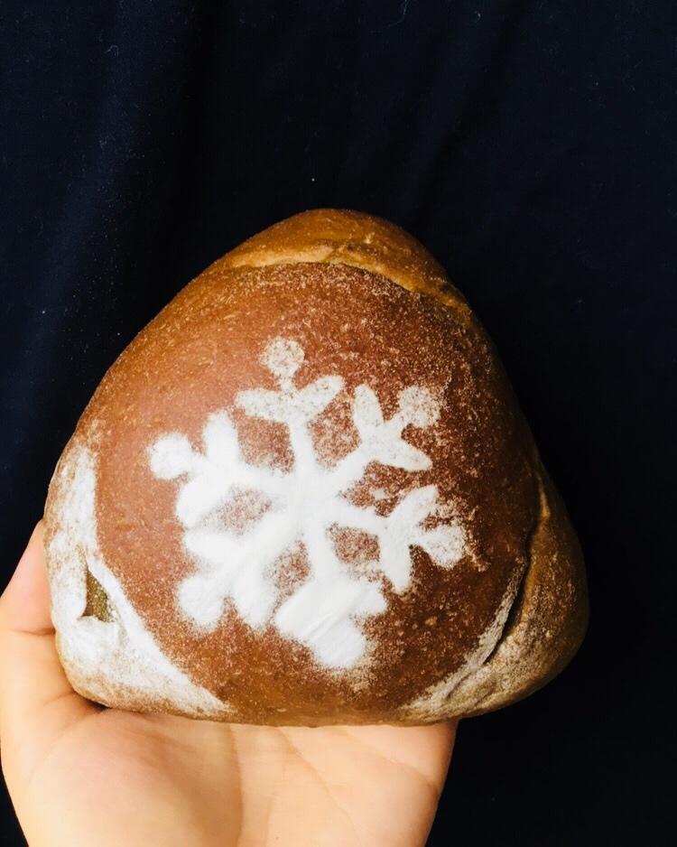 可可芋泥麻薯软欧