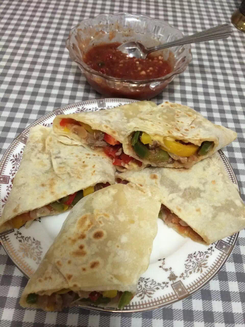 做一次能吃7天的墨西哥卷饼