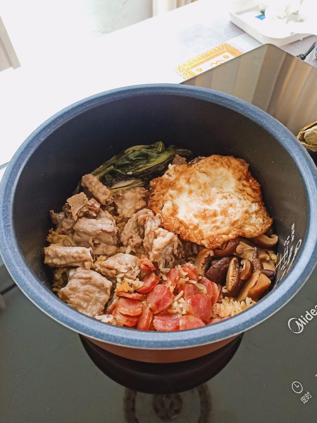 排骨煲仔饭