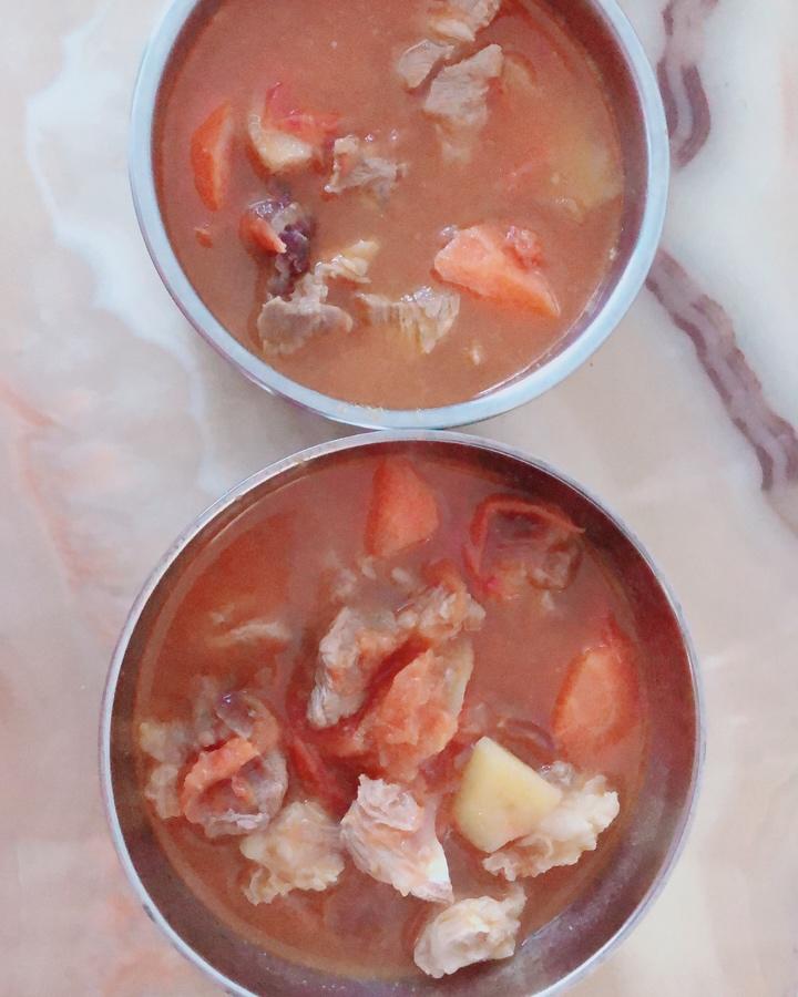 番茄土豆炖牛腩