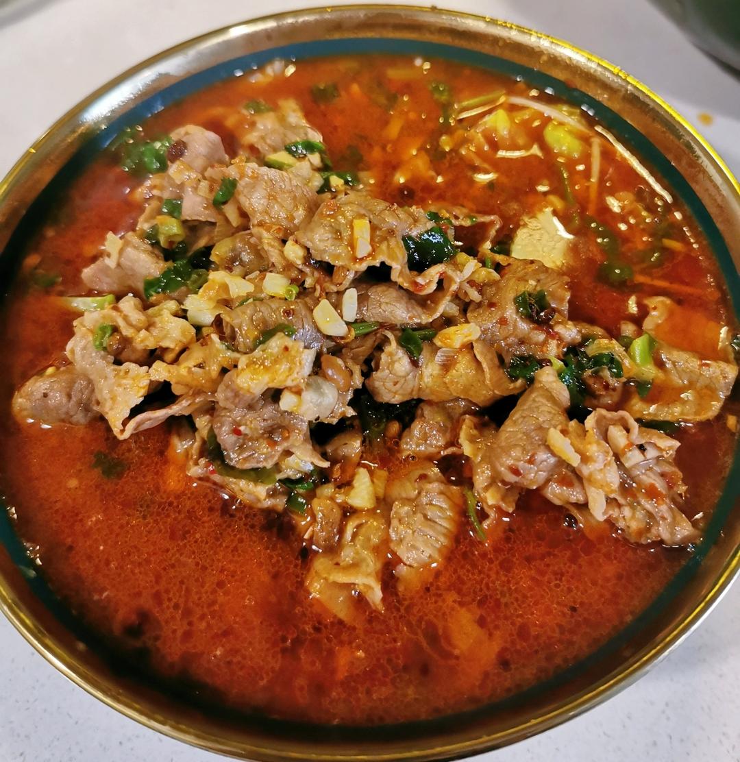 水煮肉片（新手一定要试，零失败）