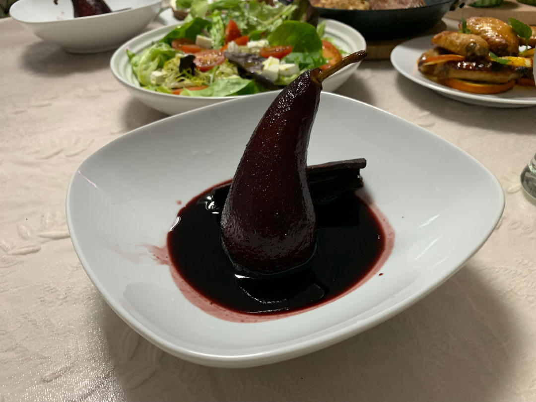 新年聚餐唯一指定甜点—红酒梨