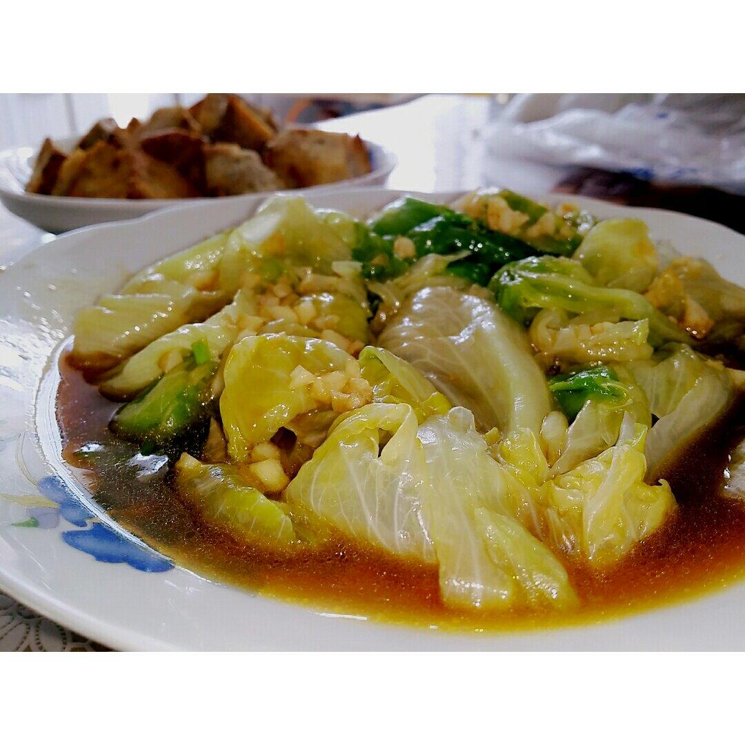 白灼西生菜