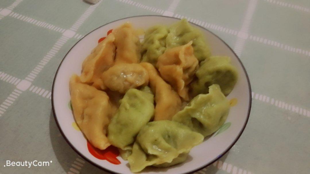 彩色饺子皮