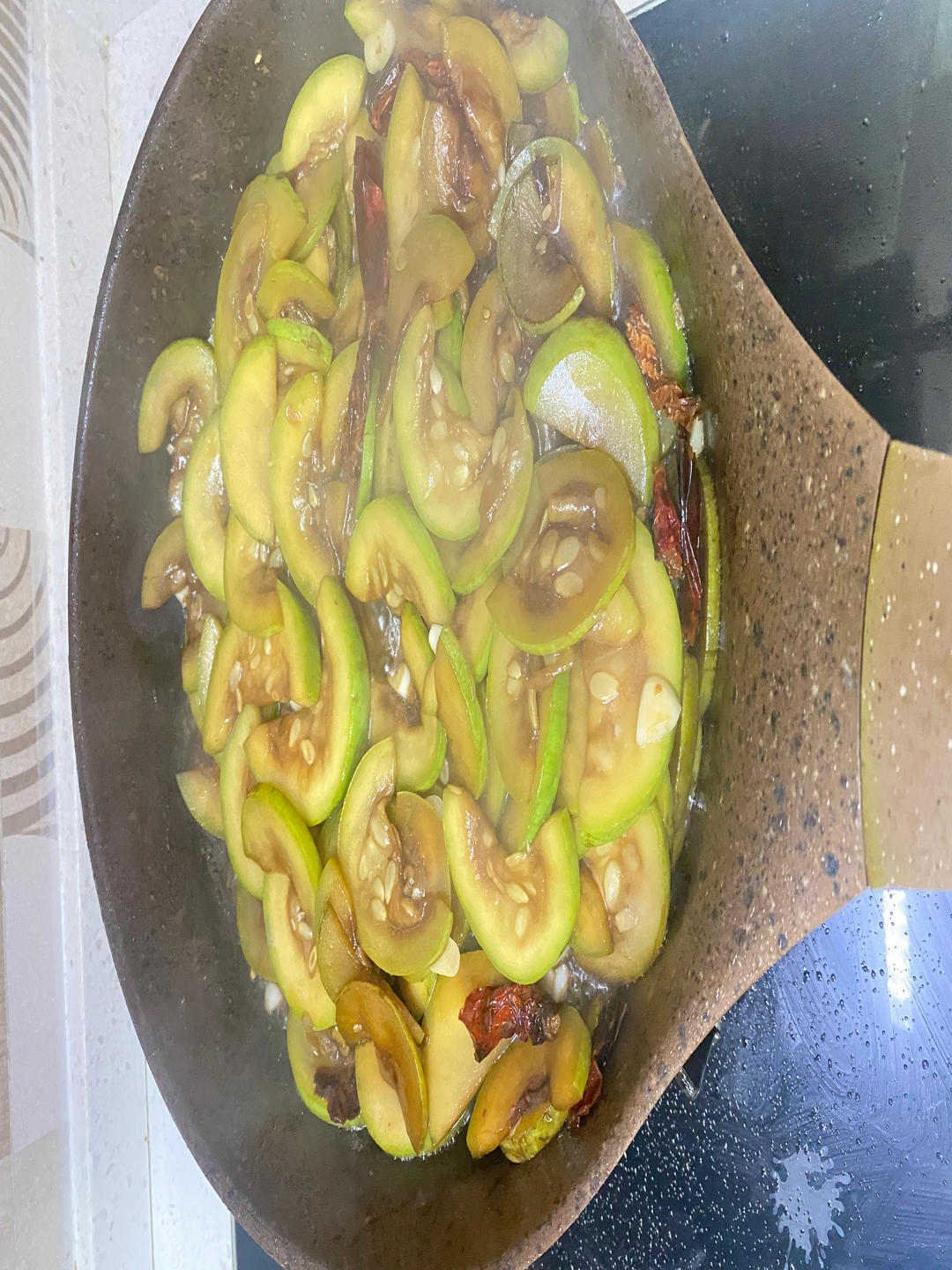 胃口大开的醋溜葫芦瓜