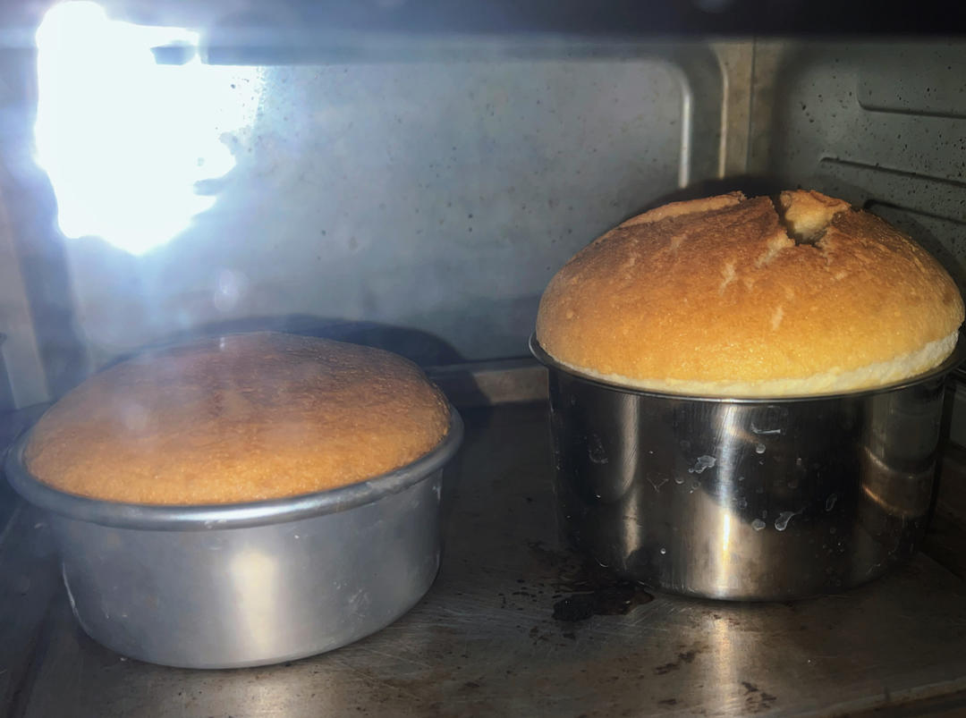 做了几十个，零失败戚风蛋糕