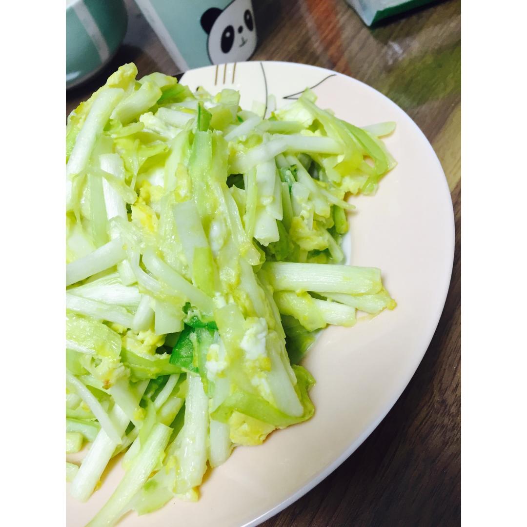 韭黄炒蛋