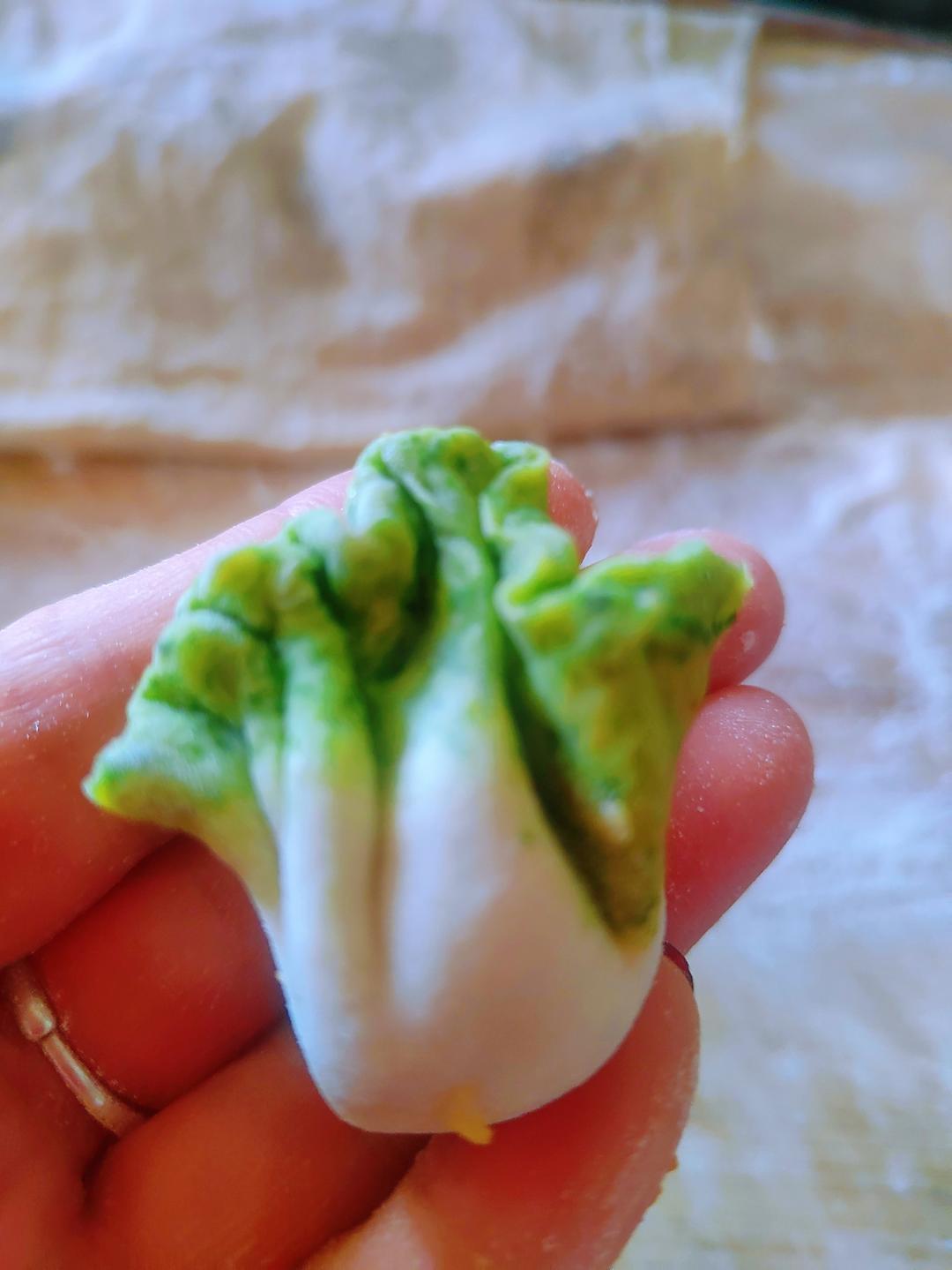 翡翠白玉饺子、白菜（百财）水饺、钱袋💰水饺、