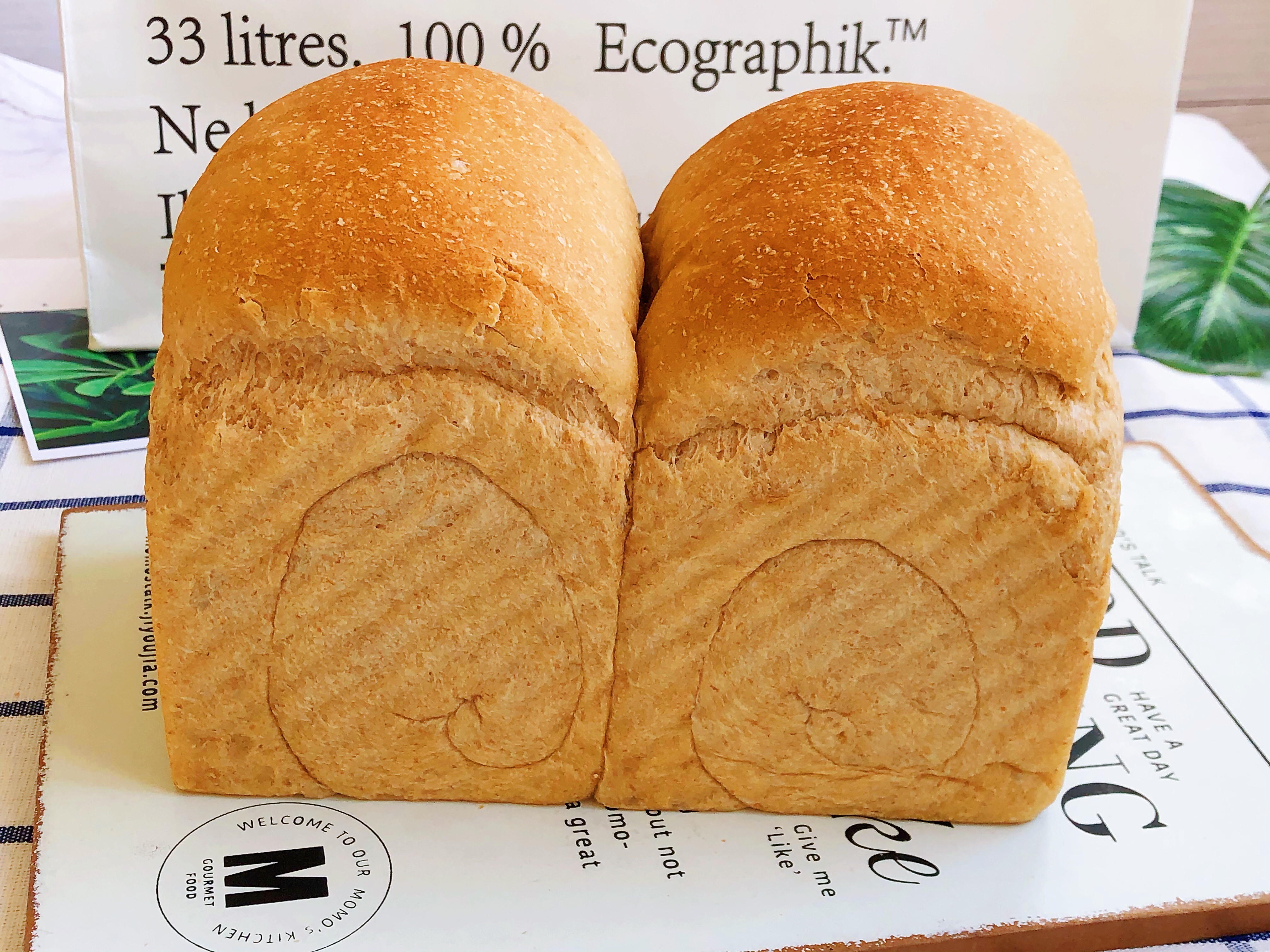 🔥减肥期也可以吃的低卡全麦吐司面包的做法 步骤4
