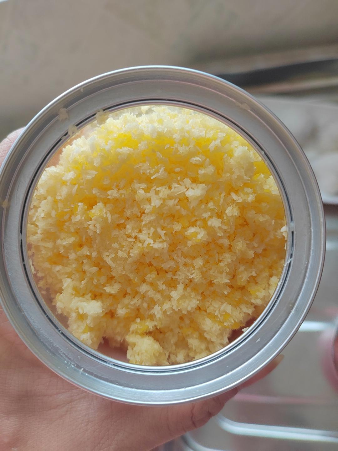 黄金椰蓉馅（附椰蓉酥、豆沙馅做法）