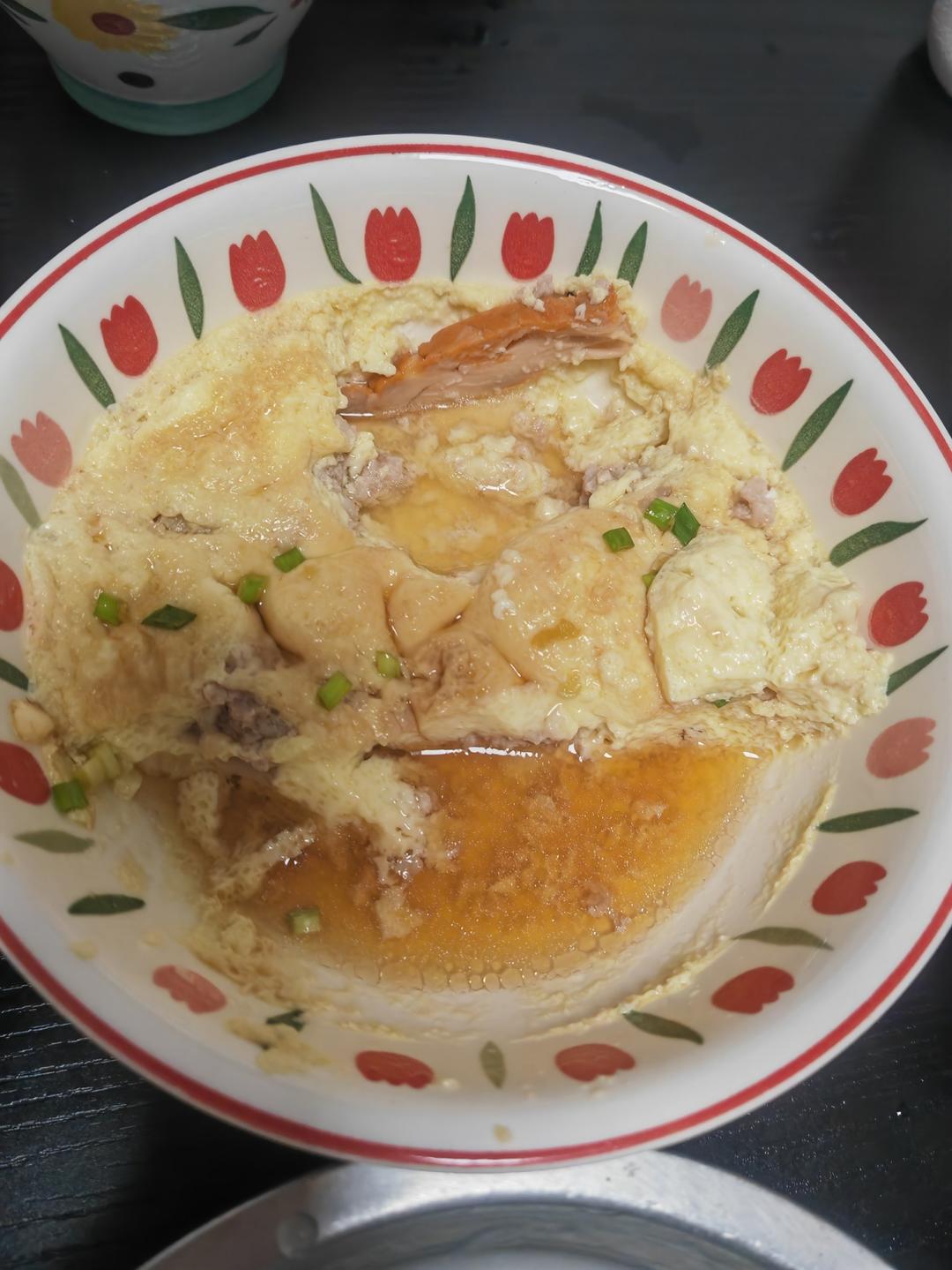 肉沫蒸水蛋
