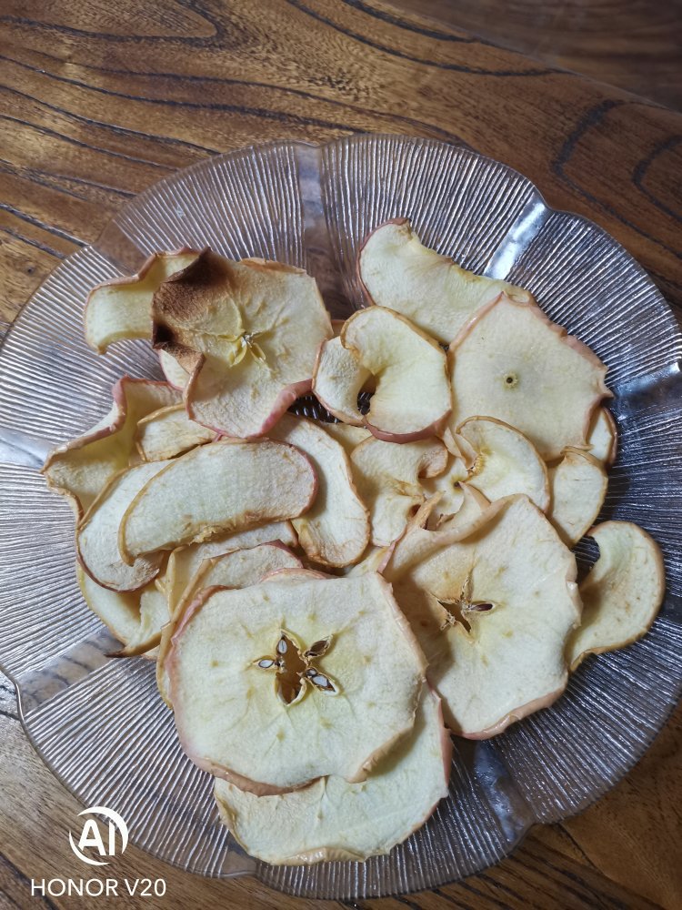 40分钟烤苹果脆片
