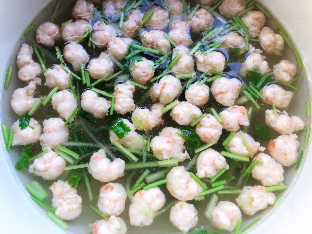 黄瓜鸡肉丸子汤 宝宝辅食食谱