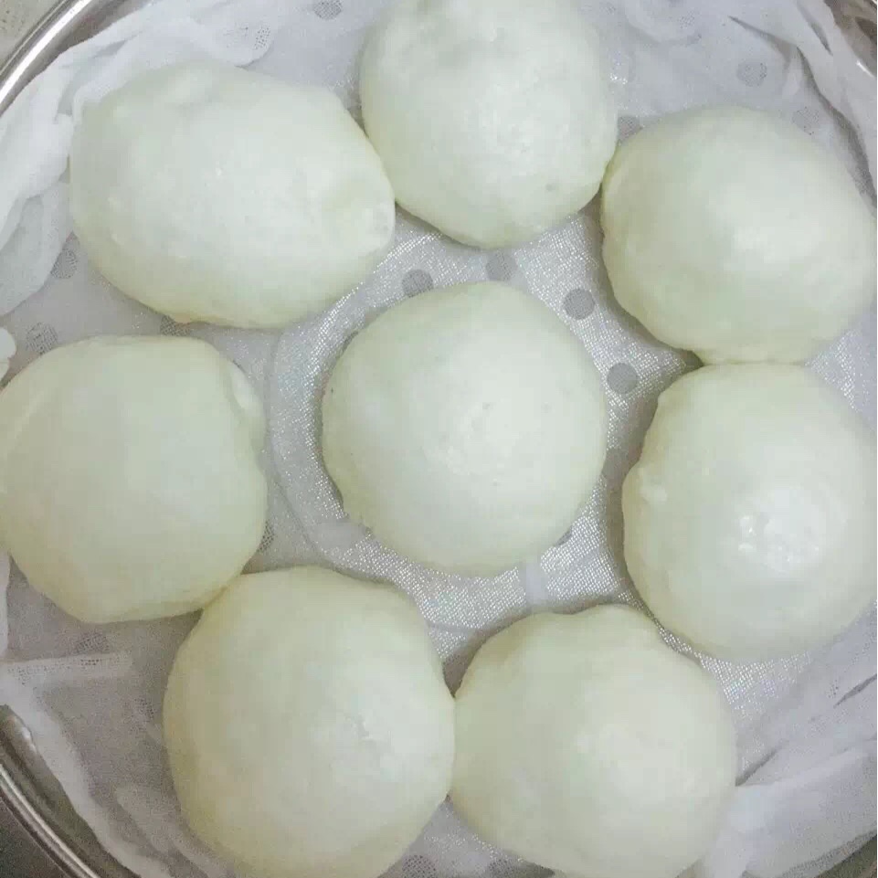 高筋面粉也能做出松软白馒头（酵头法）