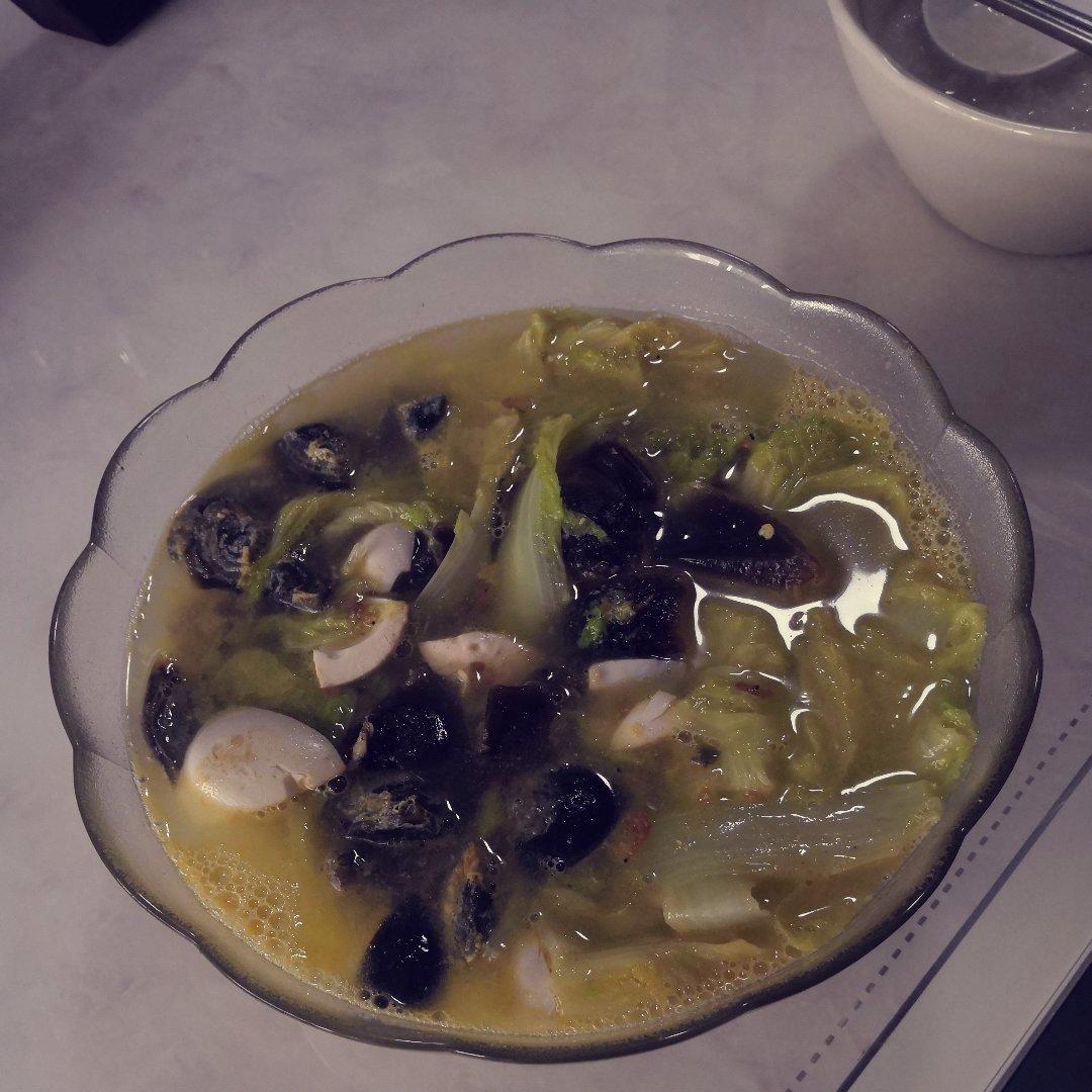 鲜掉眉毛的上汤娃娃菜