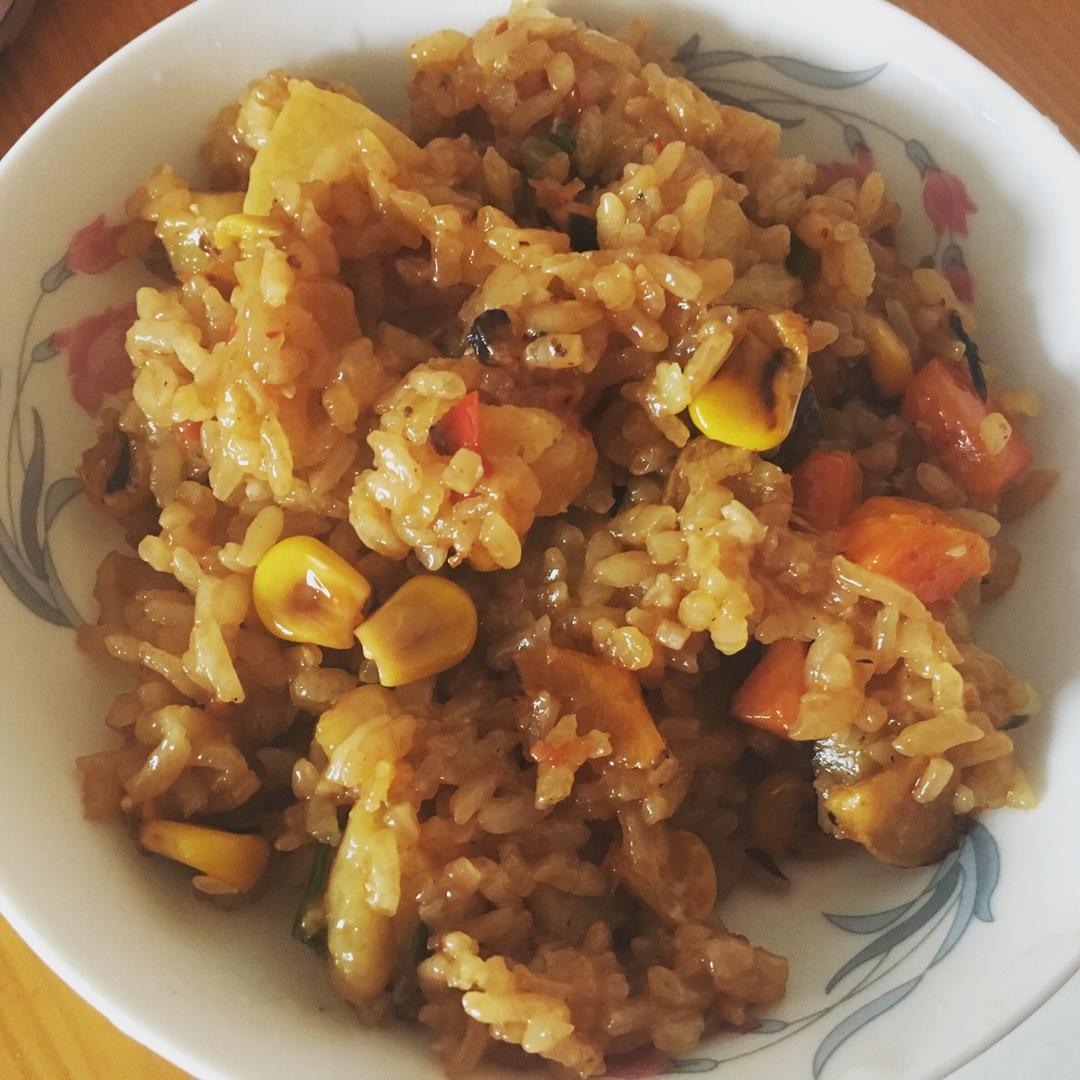 土豆焖饭（电饭锅版）