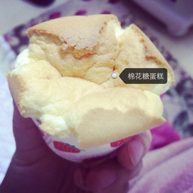 棉花纸杯蛋糕