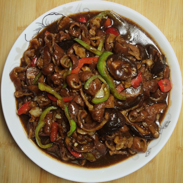 超级好吃的妈妈味炒肠丝！