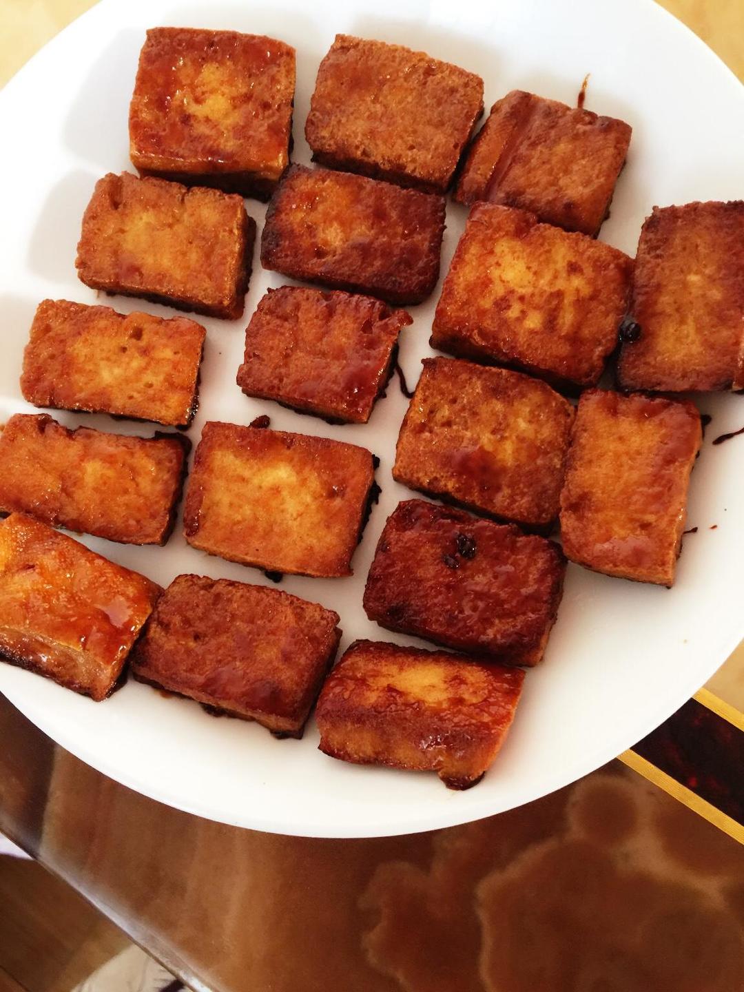 香煎豆腐的做法
