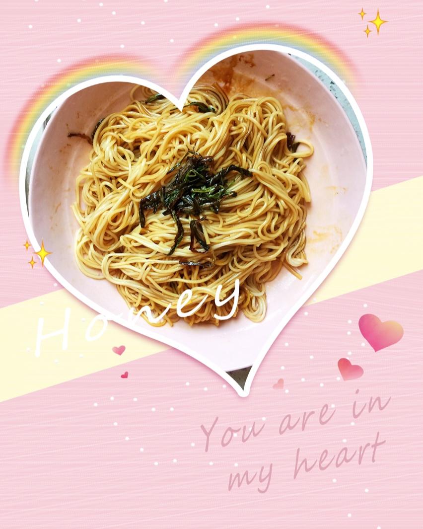 10分钟搞定的一碗葱油拌面