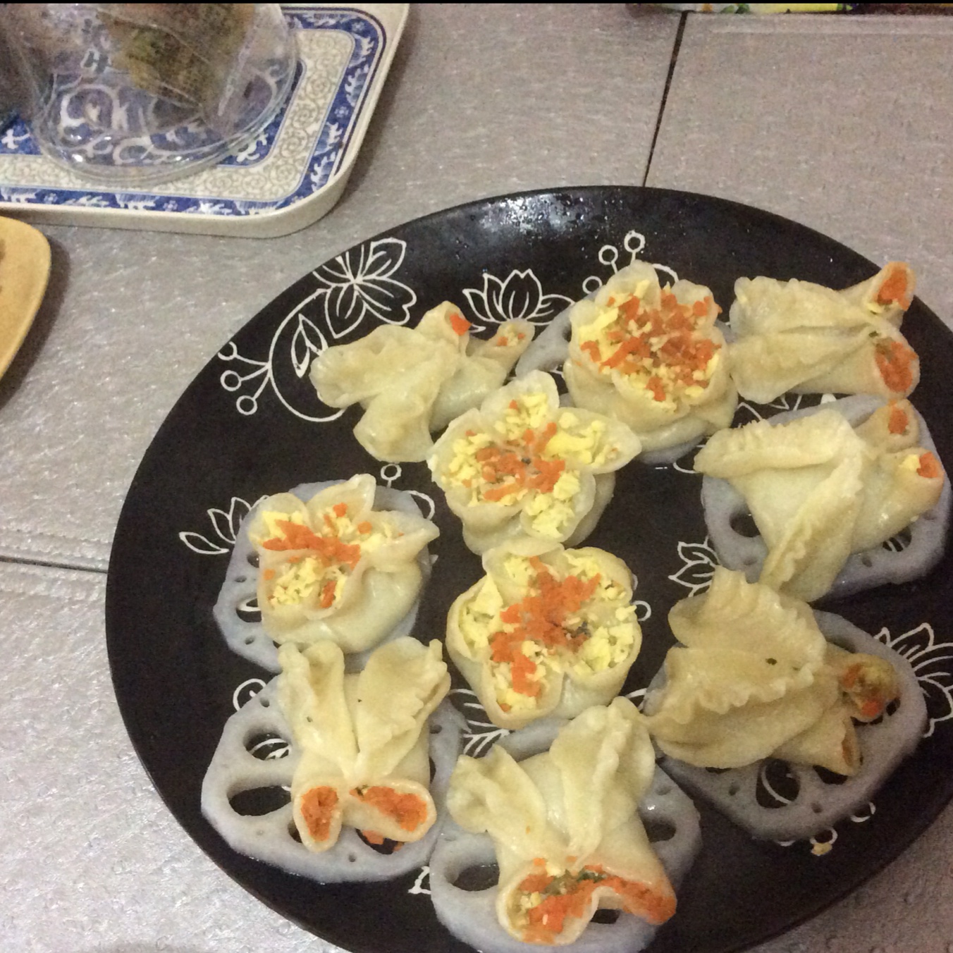 包饺子（新花样）蝴蝶蒸饺